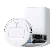 Robô Aspirador Ecovacs Deebot T80 Omni DEX68 - Recarregável - Bivolt - Branco