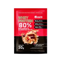 Growth Dose Whey Protein Concentrado 30G - Chocolate com Amendoim