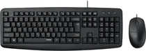 Teclado e Mouse com Fio Rapoo NX1600 Black (Inglês)