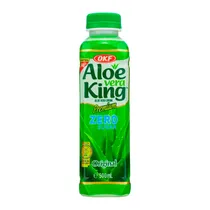 Suco de Uva Verde Okf Sem Açucar com Aloe Vera Garrafa Pet 500ML