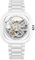 Relogio Masculino Ciga Design C012-WG01-W7W Mechanical Watch Y Series Eastern Jade White