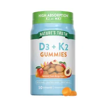 Vitamina Nature's Truth D3 + K2 50 Gummies