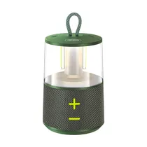 Caixa de Som Xo F59 Bluetoot/5W/1800MAH/Luz para Camping - Verde