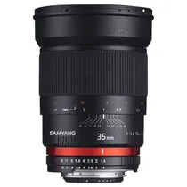 Lente Samyang Canon MF DSLR 35MM F/1.4 Ef FF