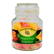 Bala Cavendish Frutas Sortidas Pote Vidro 300G