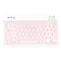 Teclado FTX FTXB09 Bluetooth Espanhol Rosa 106234