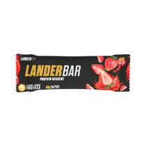 Barra de Proteína Landerfit Landerbar Protein Dessert Frutilla 46GR