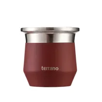 Terrano Guampa Acero Inox Flap Tapa Goma AC403060021 Acero/Metal 170ML Bordo