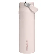 Garafa Térmica Stanley The Aerolight Iceflow Bottle Flip Straw 2.0 Lid 710ML - Rose Quartz