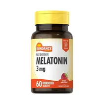Vitamina Sundance Melatonin Sundance 3MG 60 Cápsulas