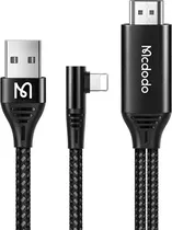 Mcdodo Cable USB Cable Mcdodo Lightning/HDMI CA-6400 Black 2M
