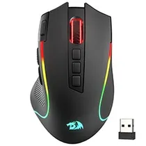 Mouse Gamer Redragon Predator Pro M612RGB-Pro RGB Wireless / Bluetooth - Preto