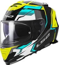 Capacete para Moto LS2 FF800 Storm Tracker Yellow