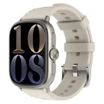 Smartwatch Imilab Imiki Frame 2 Pro Bluetooth - Bege Titânio