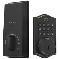 Fechadura Digital Xion XI-SL20 com Desbloqueio Digital / Alarme / Llave / Codigo / Bluetooth - Preto