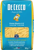 Macarrão de Cecco Penne Rigate N°41 - 500G