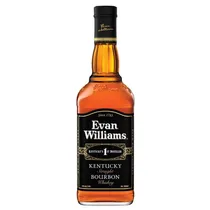 Uisque Evan Williams Kentucky Straight Bourbon Black 1L