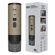 Cafeteira Portátil Dub Coffee Maker DBCM Multicaps 3 Em 1 USB-C - Marrom Claro