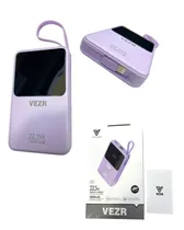 Bateria Externa Vezr VP02 Lila 22.5W (10000MAH)