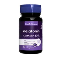 Earth’s Creation Melatonina 10MG 60 Cápsulas