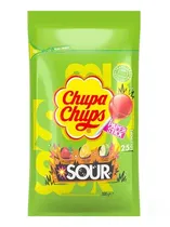 Chupa Chups Lollipops Sour Bags 300GR