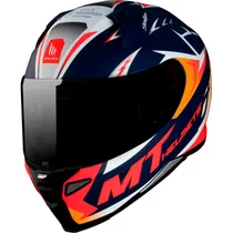 Capacete MT Helmets Revenge 2 Acosta A37 - Fechado - Tamanho XL - Matt Blue
