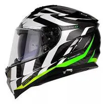 Capacete para Motociclista LS2 FF327 Challenger Carbon Flames