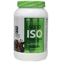 Good Energy Whey Iso Protein Chocolate Plastico 2 LBS/900 G s/C