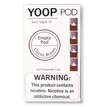 Yoop Pods Empty Classic Brown