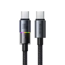 Mcdodo Cable CA-8200 1.2M 100W USB-C To USB-C Black