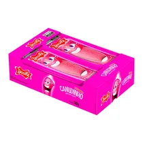 Bala de Gelatina Docile Canudinho Tutti Frutti Cítrico 12X17G