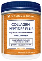 The Vitamin Shoppe Collagen Peptides Plus Unflavored - 564.2G