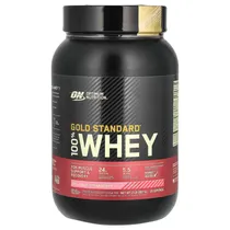 Optimum Nutrition Whey Protein 100% Gold Standard 2LB - Delicious Strawberry