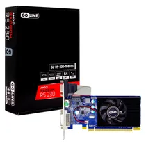 Placa de Vídeo Goline R5-230 AMD Radeon R5 230 1GB DDR3 - GL-R5-230-1GB-D3 (1 Ano de Garantia)