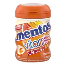 Mentos Chicle Vitaminas - 48GR Naranja