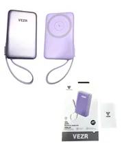 Bateria Externa Vezr VP04 Lila 20W (10000MAH)