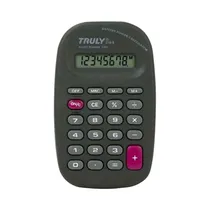 Calculadora Truly 318-8 Gris