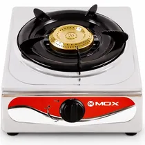 Fogareiro A Gás Mox MO-GS120 1Q - Prata