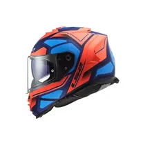 Capacete para Moto LS2 FF800 Storm Faster Matt Fluo Orange