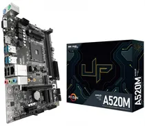 Placa Mãe Up Gamer A520M, AMD AM4, M-ATX, DDR4, M.2 Nvme, UP-A520M