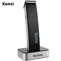 Kemei KM-619 Recarregável Máquina de Cortar Cabelo Elétrica Trimmer Máquina de Corte Barbeiro Aparad
