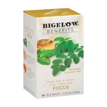Té Negro Bigelow Benefits Moringa 18 Bolsitas