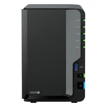Servidor Nas Synology Diskstation DS225+ Intel Celeron J4125 2 Baia - Preto