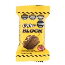 Mini Chocolate Arcor Cofler Block com Amendoim 16G