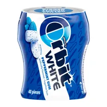 Chiclete Wrigleys Orbit Gum White Peppermint 40 Unidades 80G