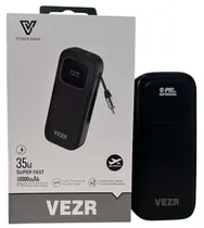 Cargador Portátil Vezr VP03 Super Fast 10000MAH 35W Black