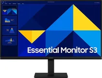 Monitor Samsung 27" Essential S3 LS27D300GANXZA 5MS/ 100HZ/ FHD/ HDMI/ D-Sub