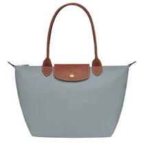 Bolso de Mano Femenino Longchamp Le Pliage Original Acero