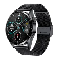 Relógio Smartwatch Tec GT3 Pro NFC / Anatel - Black Mesh
