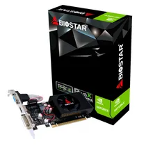 Placa de Vídeo GT730 4GB Biostar VN7313TH41-TBAR2-BS2 GDDR3 DVI/VGA/HDMI Geforce